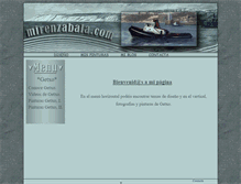 Tablet Screenshot of mirenzabala.com